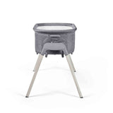 Ickle Bubba Drift Gliding Crib - Ash Grey