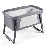 Ickle Bubba Mini Rocker Crib - Space Grey