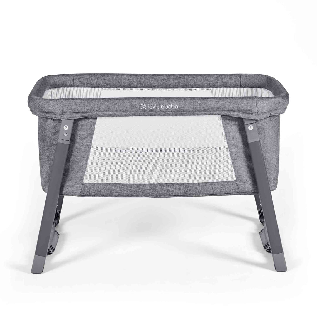 Ickle Bubba Mini Rocker Crib - Space Grey