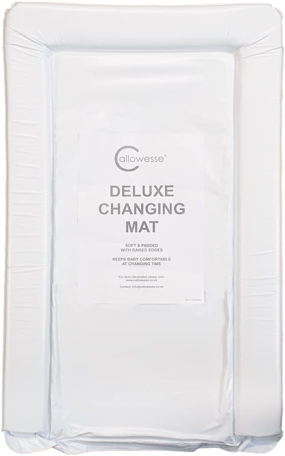 Callowesse Soft Foam Baby Changing Mat - Elephant Chevron