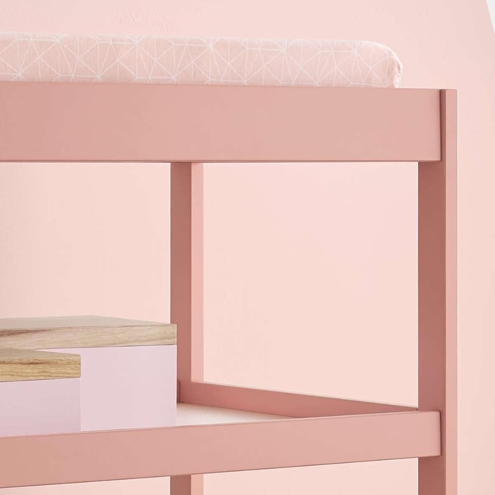 CuddleCo Nola Changing Unit Table - Soft Blush