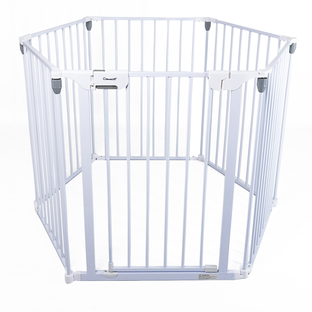 Callowesse Multi-Gate Playpen Room Guard - White