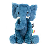 Les Ptipotos Plush Cuddly Toy: Eddie the Elephant - Blue