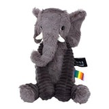 Les Ptipotos Plush Cuddly Toy: Eddie the Elephant - Grey