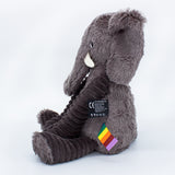 Les Ptipotos Plush Cuddly Toy: Eddie the Elephant - Grey