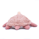 Les Ptipotos Plush Cuddly Toy: Tilly the Turtle Mum & Baby - Pink