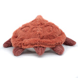 Les Ptipotos Plush Cuddly Toy: Tilly the Turtle Mum & Baby - Terracotta