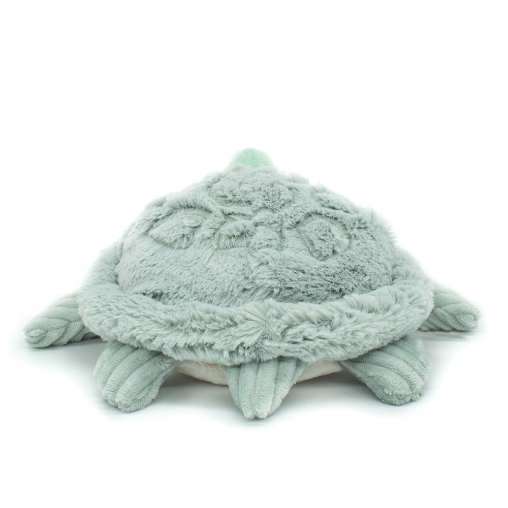 Les Ptipotos Plush Cuddly Toy: Tilly the Turtle Mum & Baby - Mint