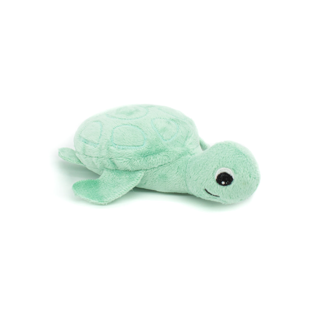 Les Ptipotos Plush Cuddly Toy: Tilly the Turtle Mum & Baby - Mint