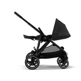 Cybex Gazelle S Twin Pushchair with Second Seat Unit - Moon Black