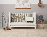 Tutti Bambini Alba Mini Cot Bed - White