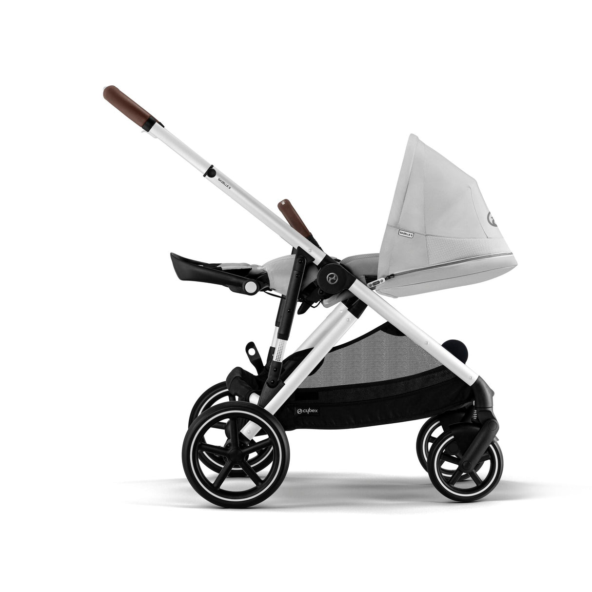 Cybex Gazelle S Twin Pushchair with Second Seat Unit - Lava Grey