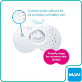 MAM Breast Protector Nipple Shields Twin Pack & Case – Small (Size 1 / 17mm)