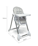 Mamas & Papas Snax Highchair - Grey Spot