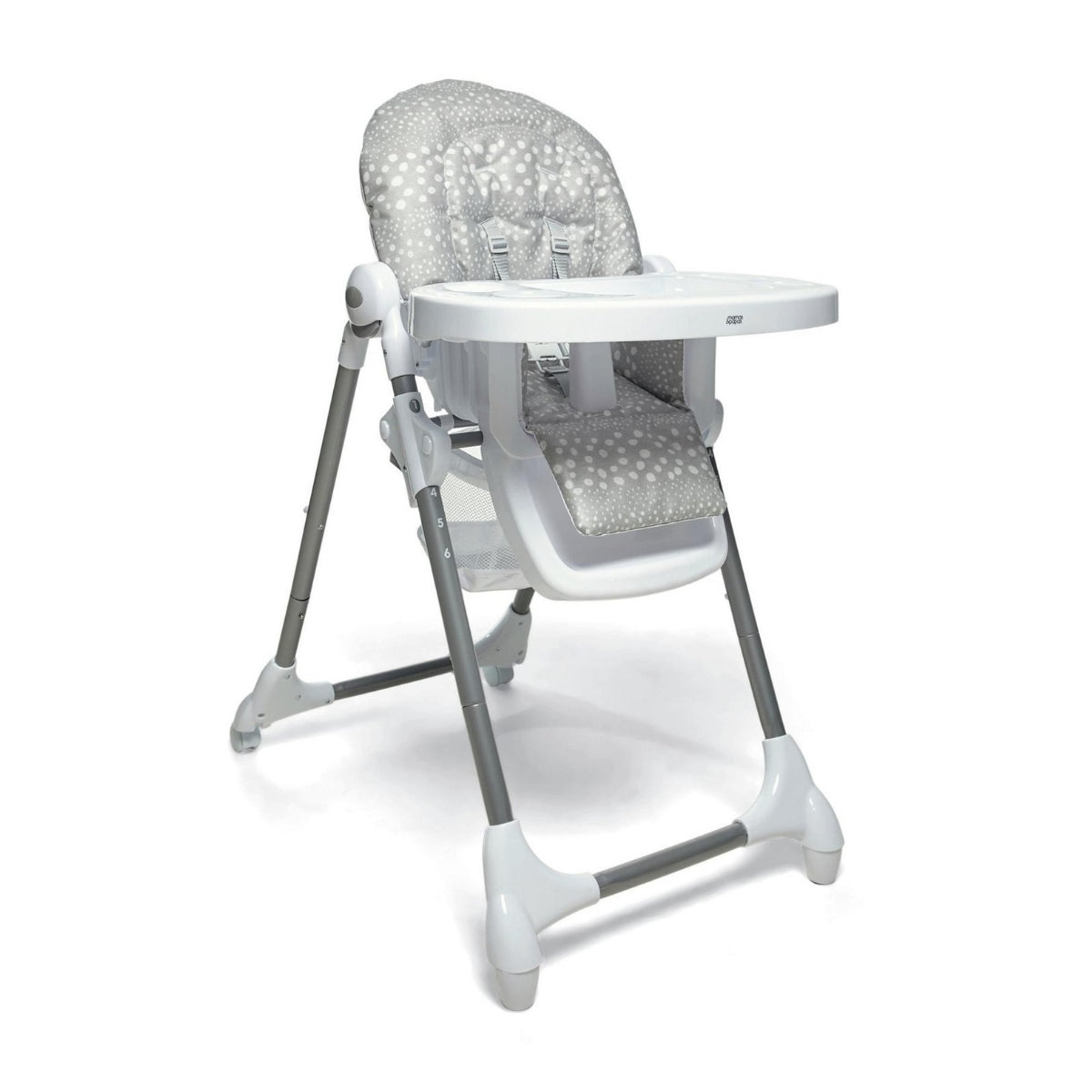 Mamas & Papas Snax Highchair - Grey Spot