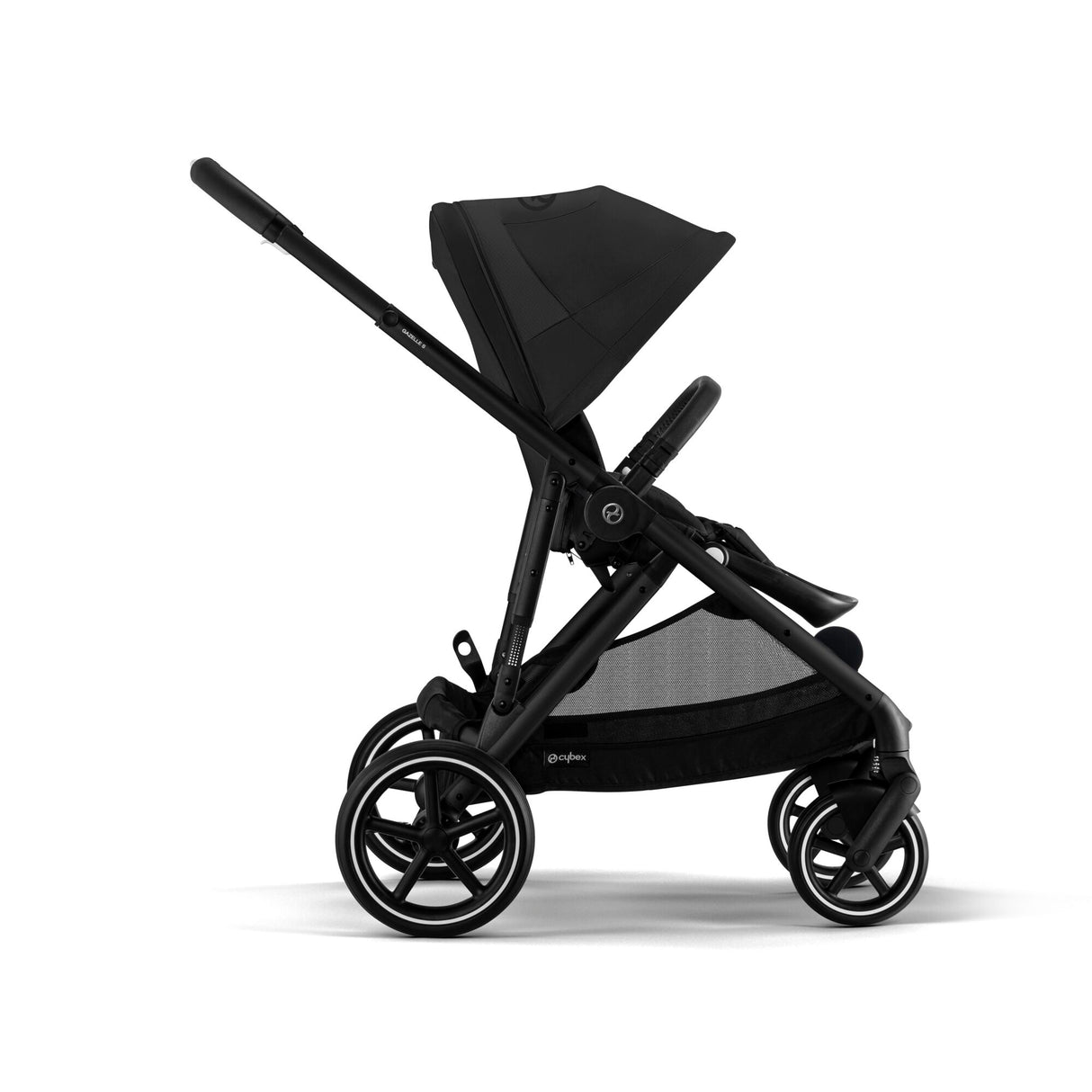 Cybex Gazelle S Twin Pushchair with Second Seat Unit - Moon Black