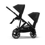 Cybex Gazelle S Twin Pushchair with Second Seat Unit - Moon Black