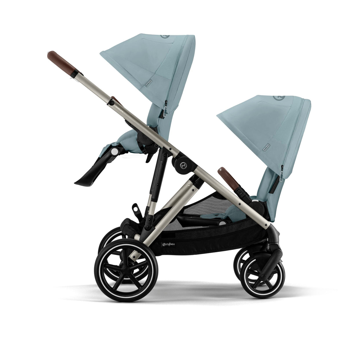 Cybex Gazelle S Twin Pushchair with Second Seat Unit - Sky Blue