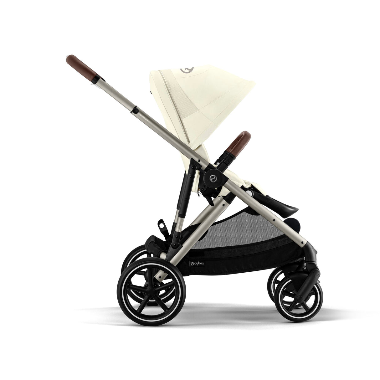 Cybex Gazelle S Twin Pushchair with Second Seat Unit - Seashell Beige