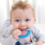 MAM Bite & Brush Teether Ring - Blue