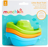 Munchkin Little Boat Train Bath Toys Set