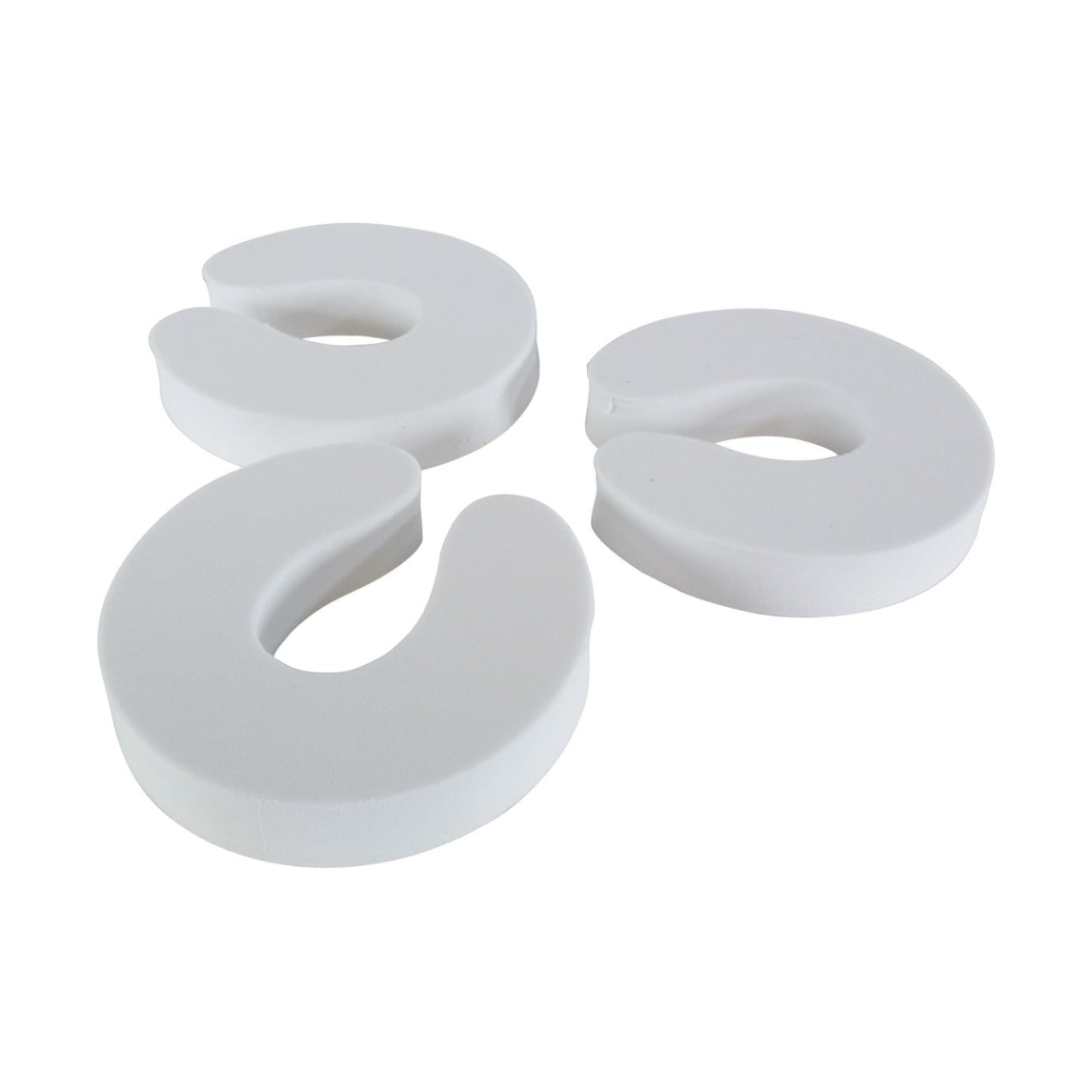 Clippasafe Foam Door Stopper 3 Pack - White