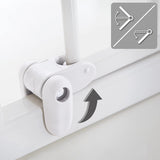 Lindam Sure Shut Ethos Baby Stair Gate W73-79cm - White