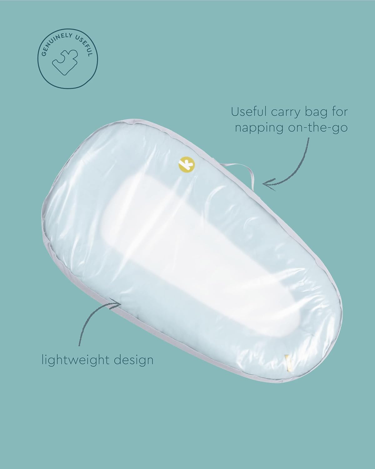 Koo-di Day Dreamer Breathable Baby Sleep Nest – Spring Water