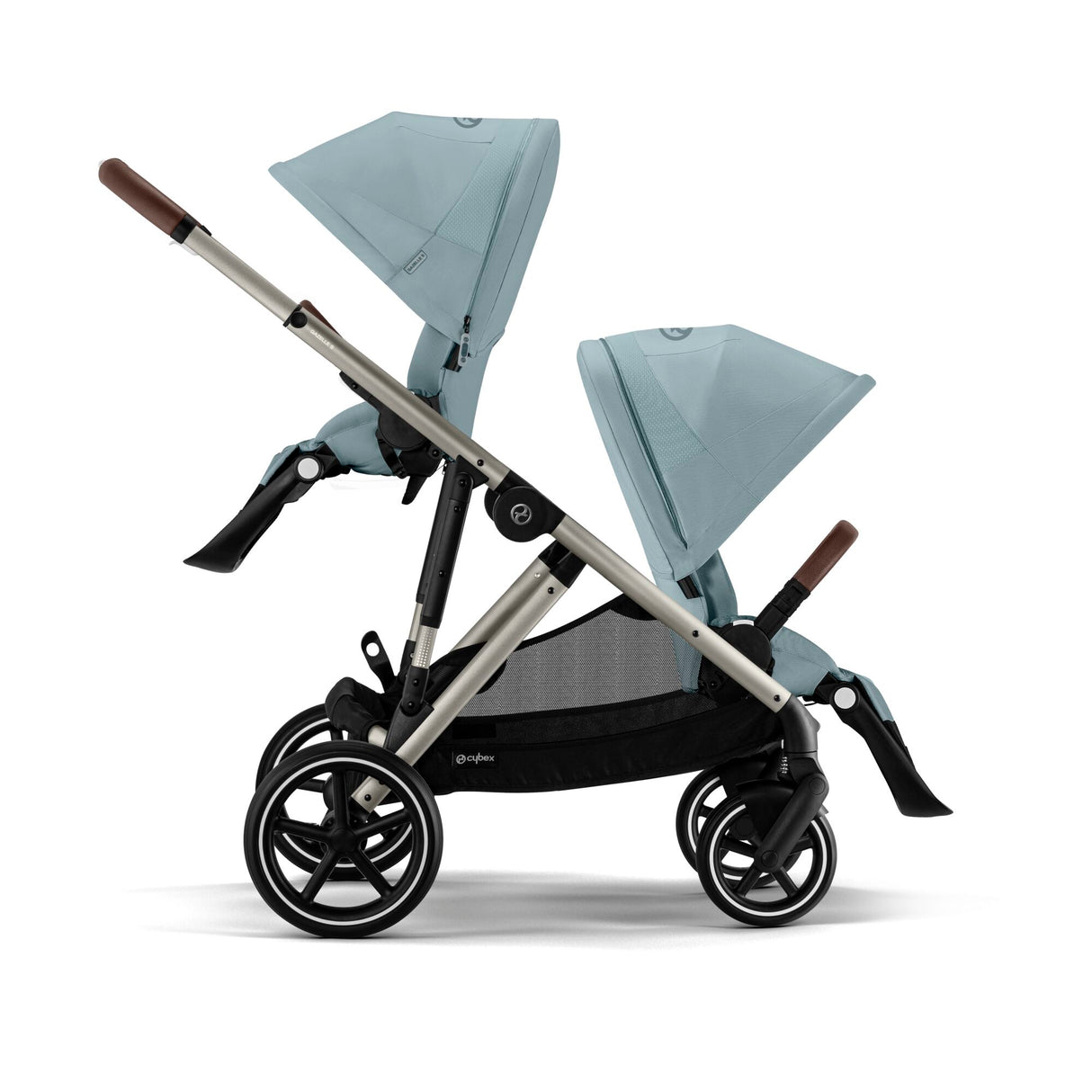 Cybex Gazelle S Twin Pushchair with Second Seat Unit - Sky Blue