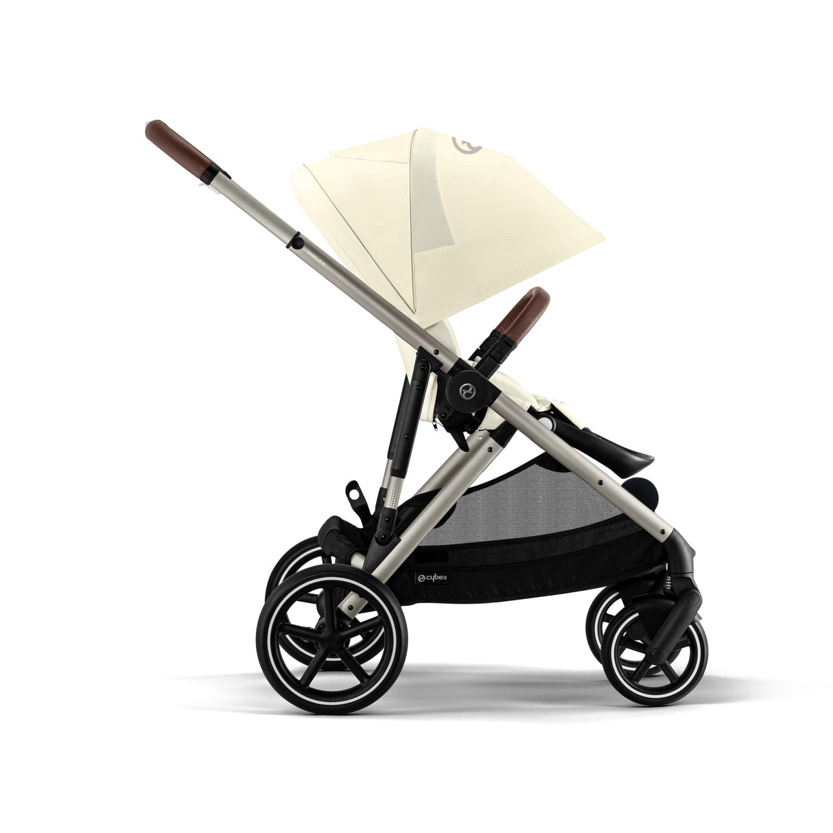 Cybex Gazelle S Twin Pushchair with Second Seat Unit - Seashell Beige