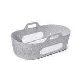 SnuzBaskit Light Grey Moses Basket & Dove Grey Stand