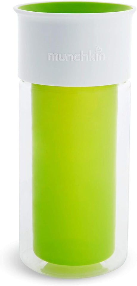 Munchkin 9oz Miracle 360 Spill-Proof Personalised Insulated Cup - Green