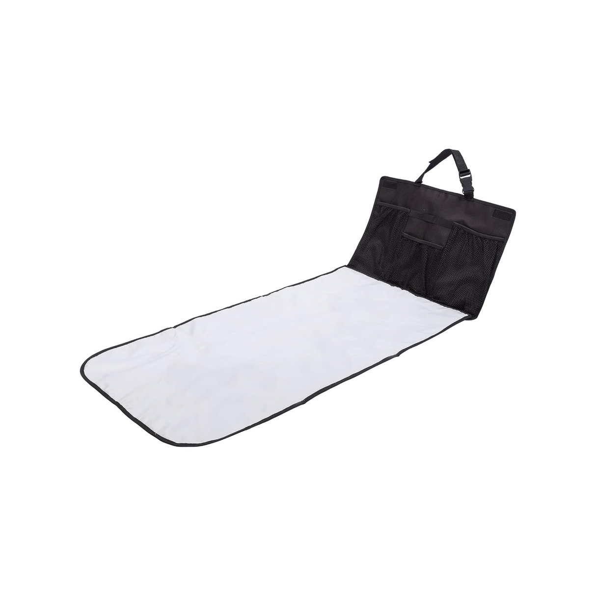 JL Childress On-The-Go Nappy Changing Mat with Storage Pockets - Black