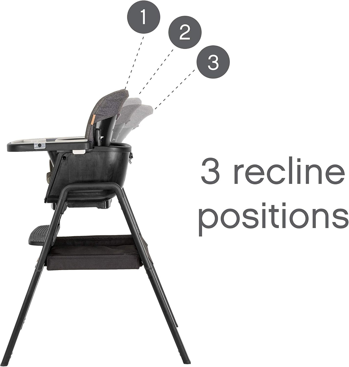 Tutti Bambini Nova Evolutionary 7-in-1 Highchair – Black