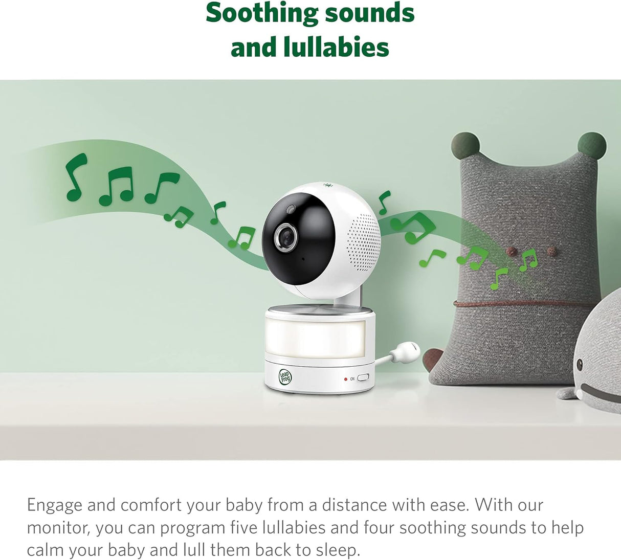 LeapFrog LF915HD 5″ Video Baby Monitor with Colour Night Vision