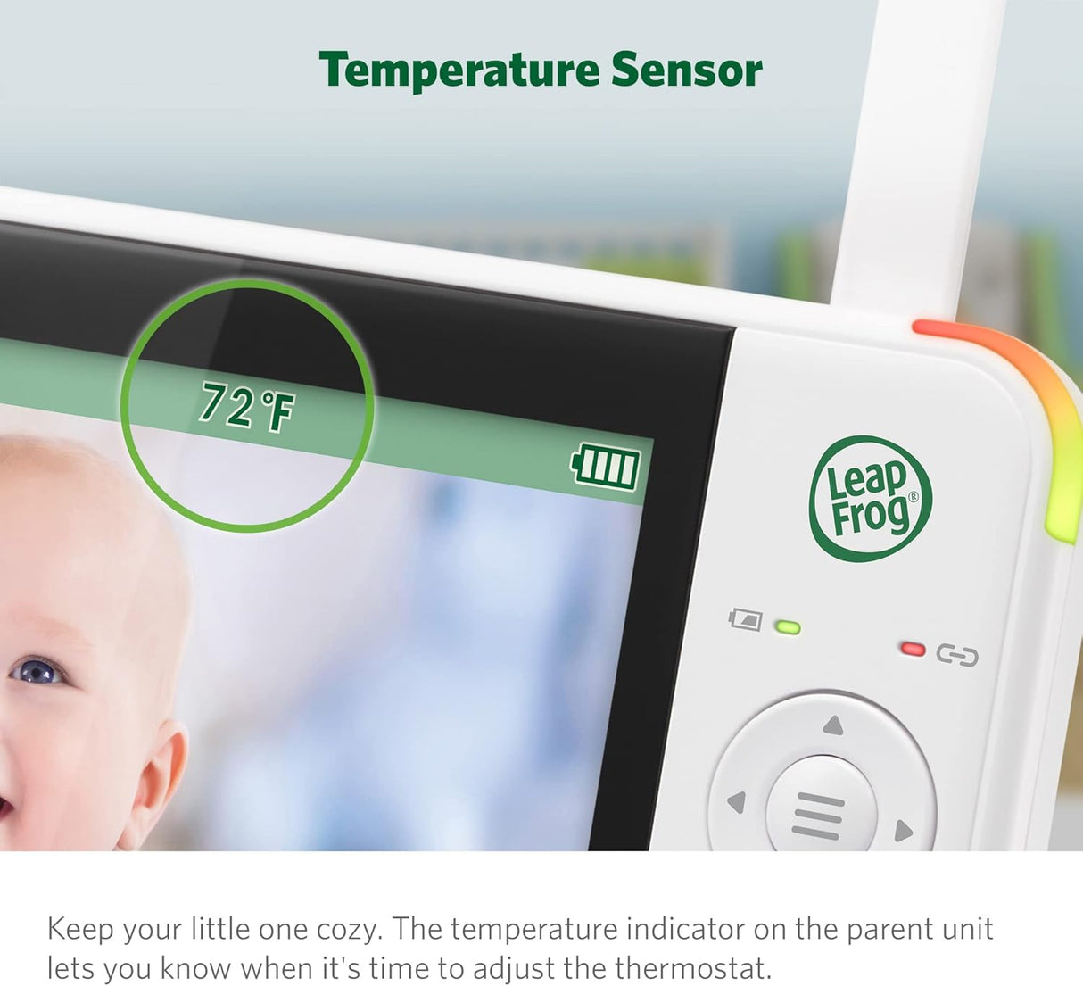 LeapFrog LF2415 5" HD Video Baby Monitor