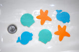 Clippasafe Mini Animal Bath Mats - 6 Pack