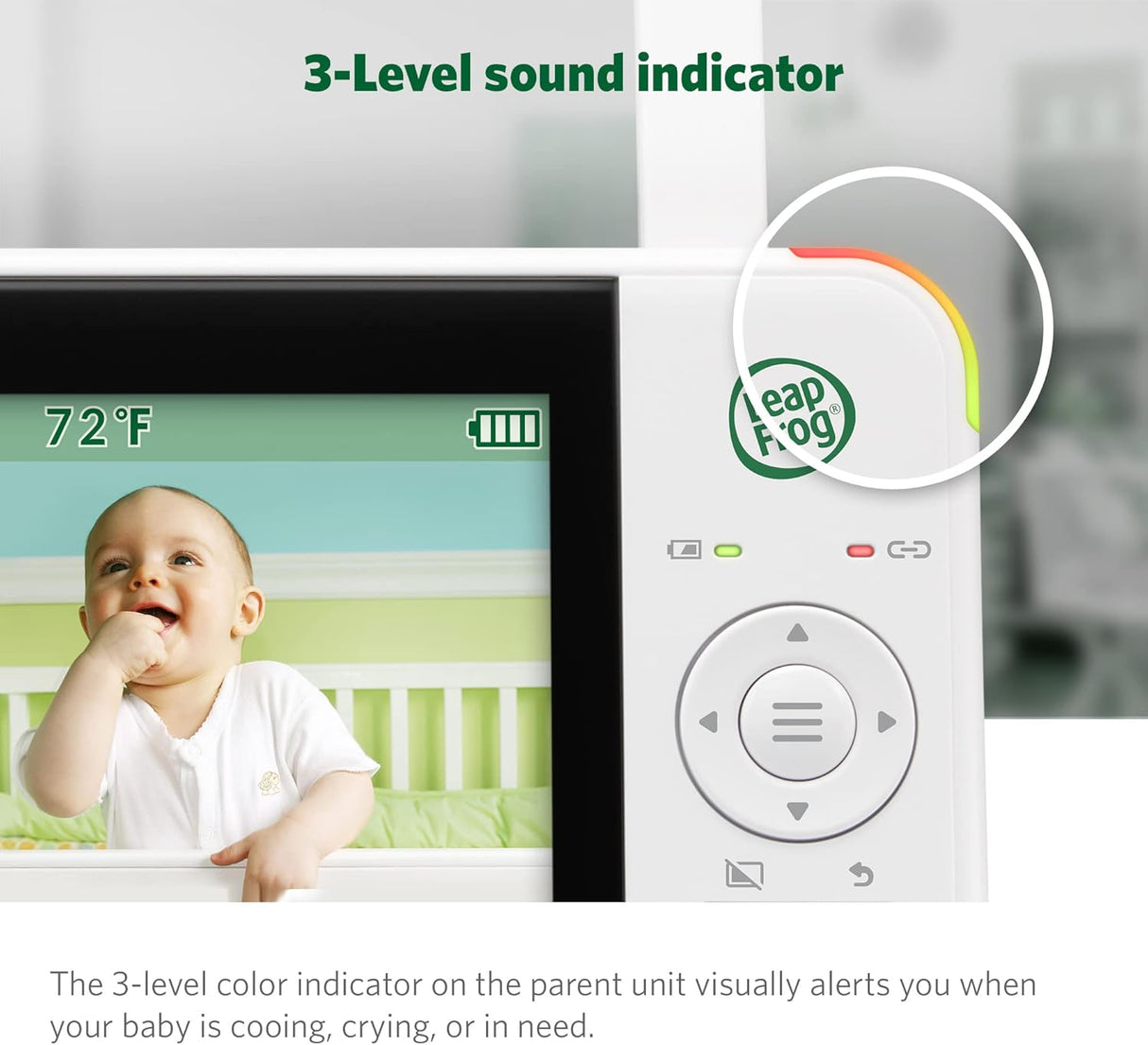 LeapFrog LF2415 5" HD Video Baby Monitor