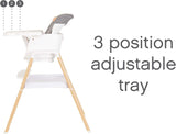 Tutti Bambini Nova Evolutionary 7-in-1 Highchair – White & Oak