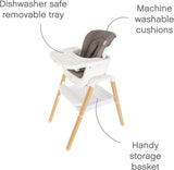 Tutti Bambini Nova Evolutionary 7-in-1 Highchair – White & Oak