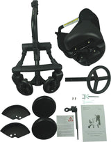 Roma Uptown Rider Universal 4 Wheel Ride On Toddler Seat & Steering Wheel - Black