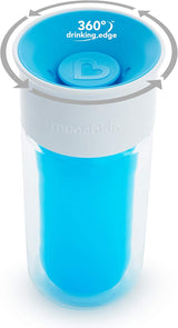 Munchkin 9oz Miracle 360 Spill-Proof Personalised Insulated Cup - Blue