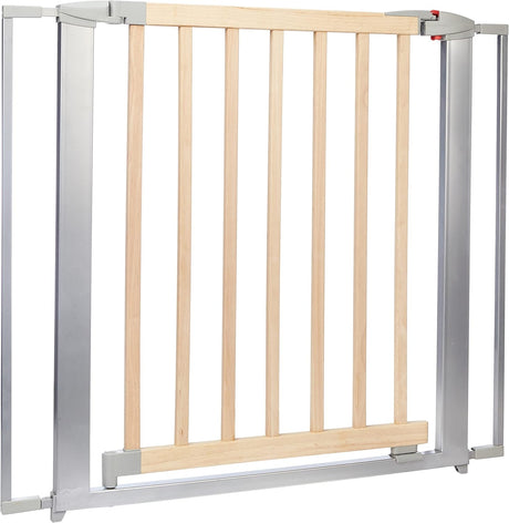 Clippasafe Metal & Wood Extendable Swing Shut Baby Stair Gate W72-95cm