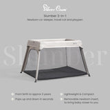 Silver Cross Slumber 3-in-1 Travel Cot & Playpen - Stone