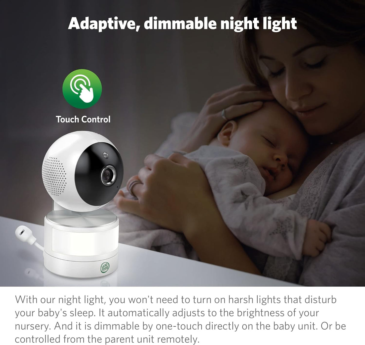 LeapFrog LF915HD 5″ Video Baby Monitor with Colour Night Vision