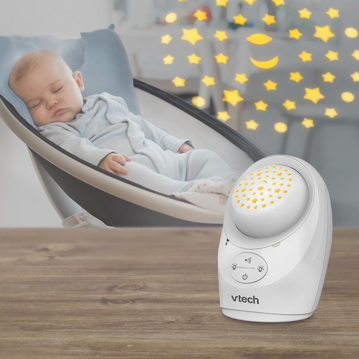 VTech DM1212 Audio Baby Monitor with Projector