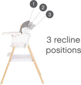 Tutti Bambini Nova Evolutionary 7-in-1 Highchair – White & Oak