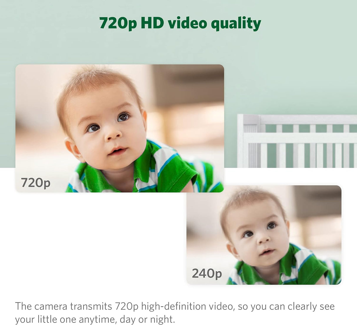 LeapFrog LF915HD 5″ Video Baby Monitor with Colour Night Vision