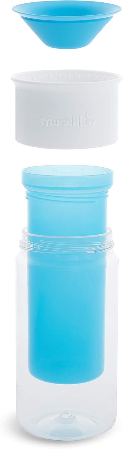 Munchkin 9oz Miracle 360 Spill-Proof Personalised Insulated Cup - Blue