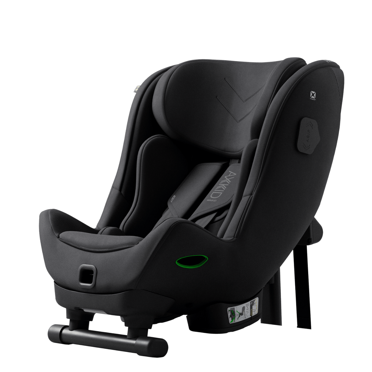 Axkid Minikid 4 Max Car Seat - Coastal Storm Black